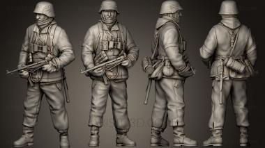 Military figurines (STKW_0203) 3D model for CNC machine